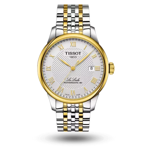 Montre Tissot Le Locle Powermatic 80 Bicolore jaune - T006.407.22.033.01