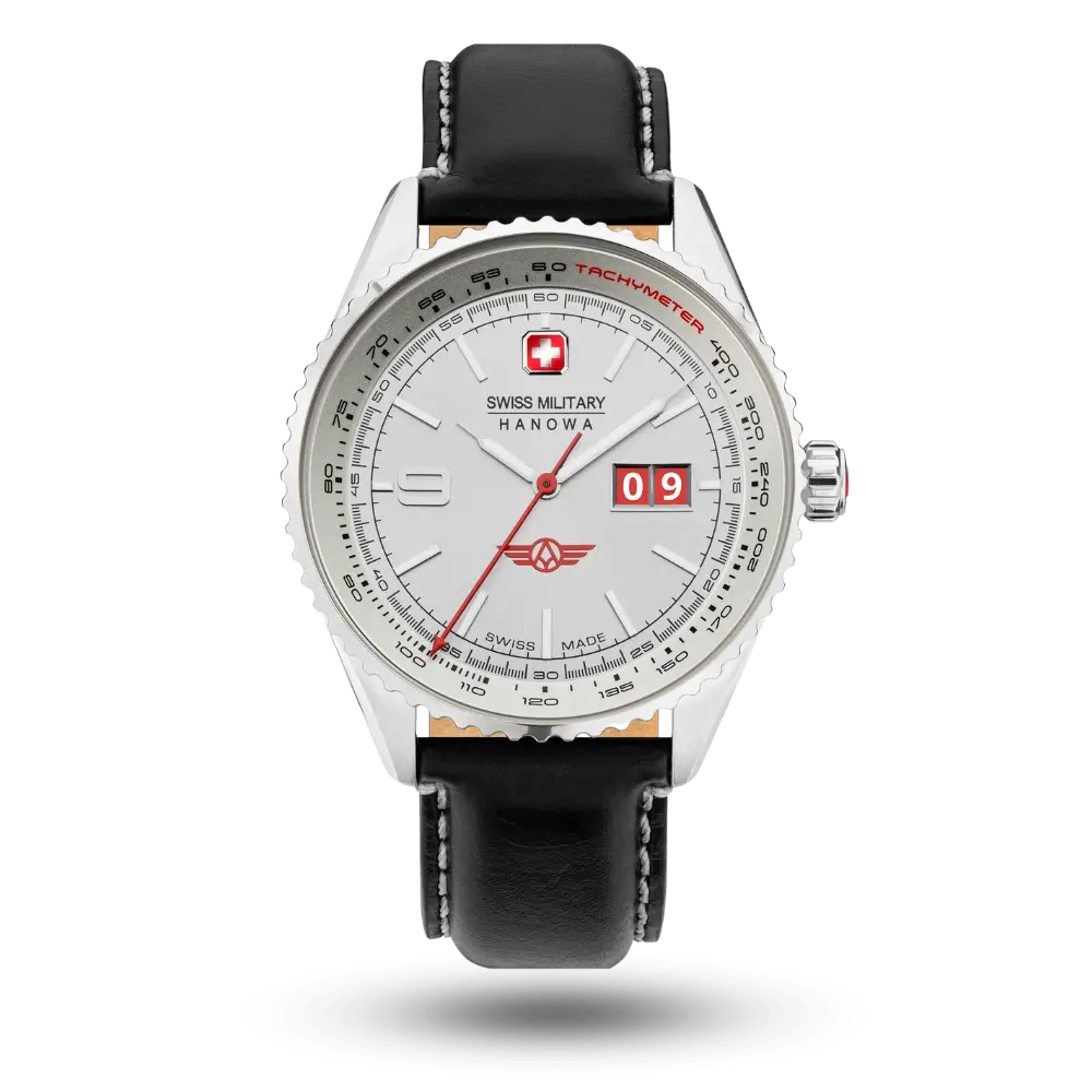 Montre Swiss Military Hanowa Afterburn Grande Date Argent – SMWGB2101001
