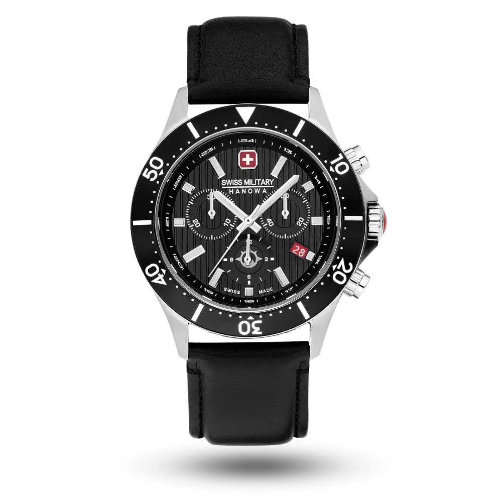 Montre Swiss Military Hanowa Flagship X Chrono Noir - SMWGC2100705