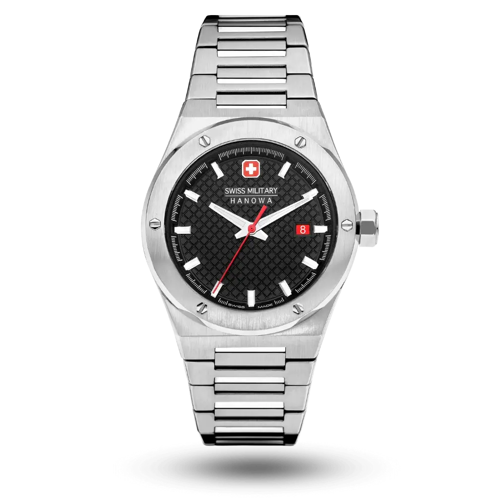 Montre Swiss Military Hanowa Sidewinder Ø43mm Noir – SMWGH2101604