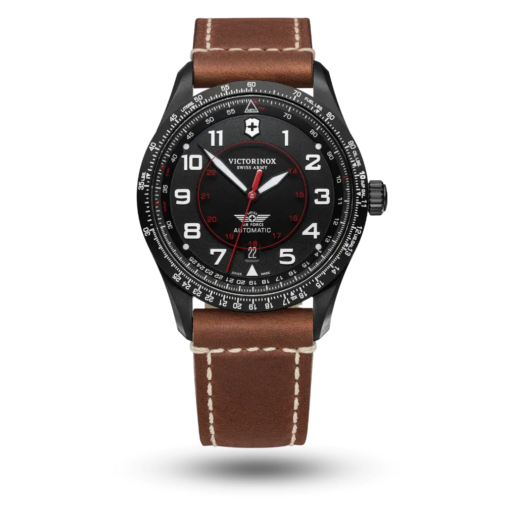 Montre Victorinox AirBoss Mechanical Noir PVD noir – 241886