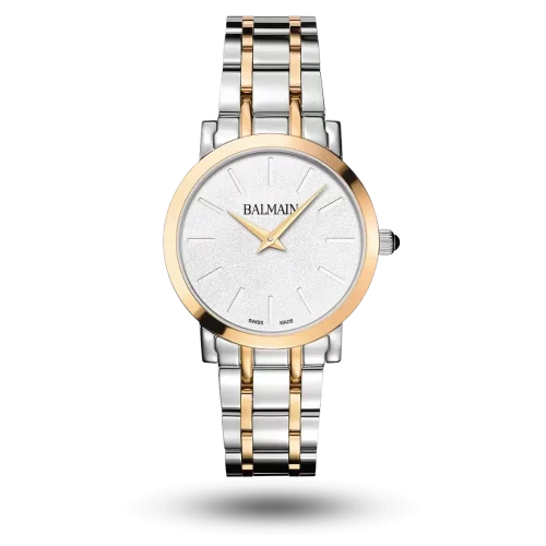 Montre Balmain Laelia Argent bicolore jaune – B4432.39.26