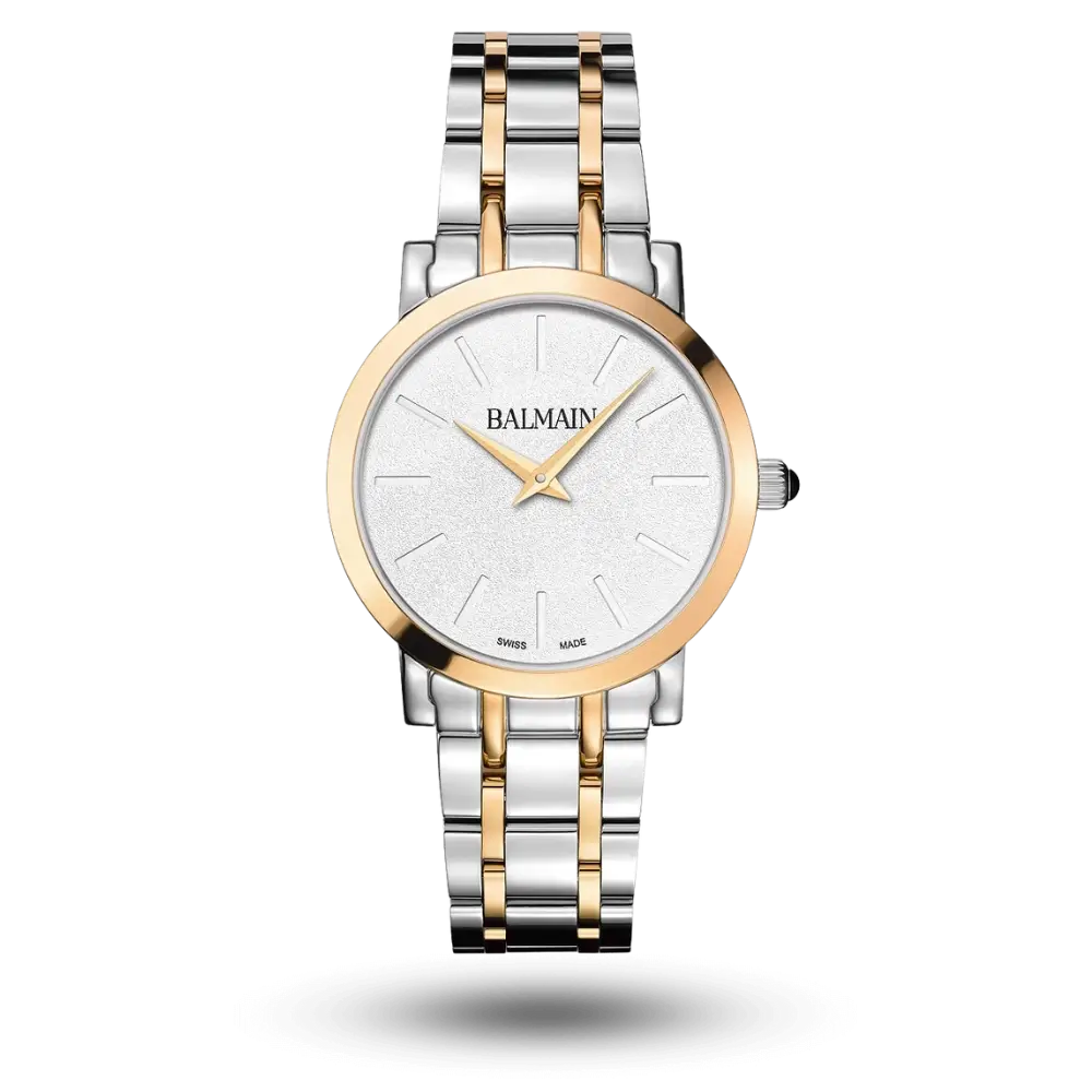 Montre Balmain Laelia Argent bicolore jaune – B4432.39.26