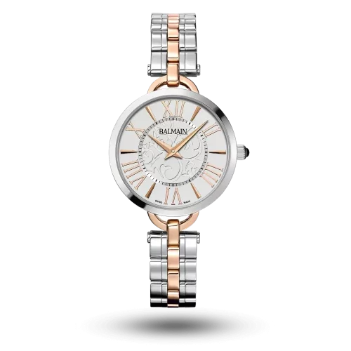 Montre Balmain Orithia Arabesques bicolore rose - B4778.33.12