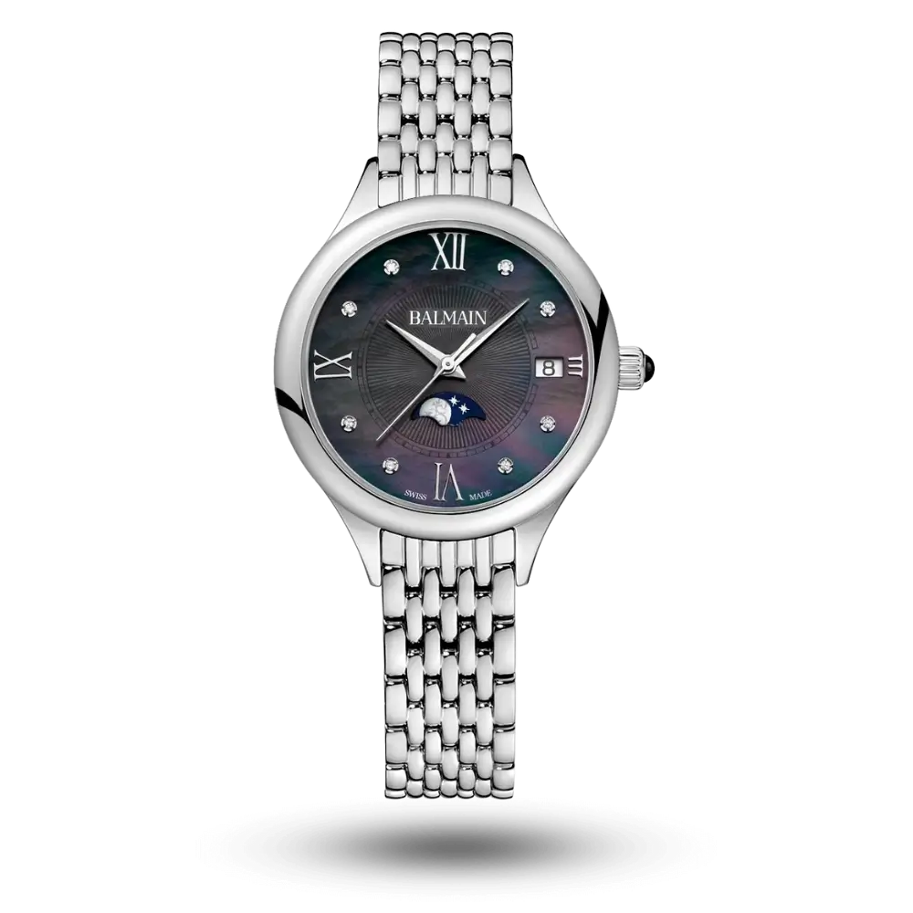 Montre Balmain de Balmain Moonphase Nacre noir Diamants – B4911.33.65