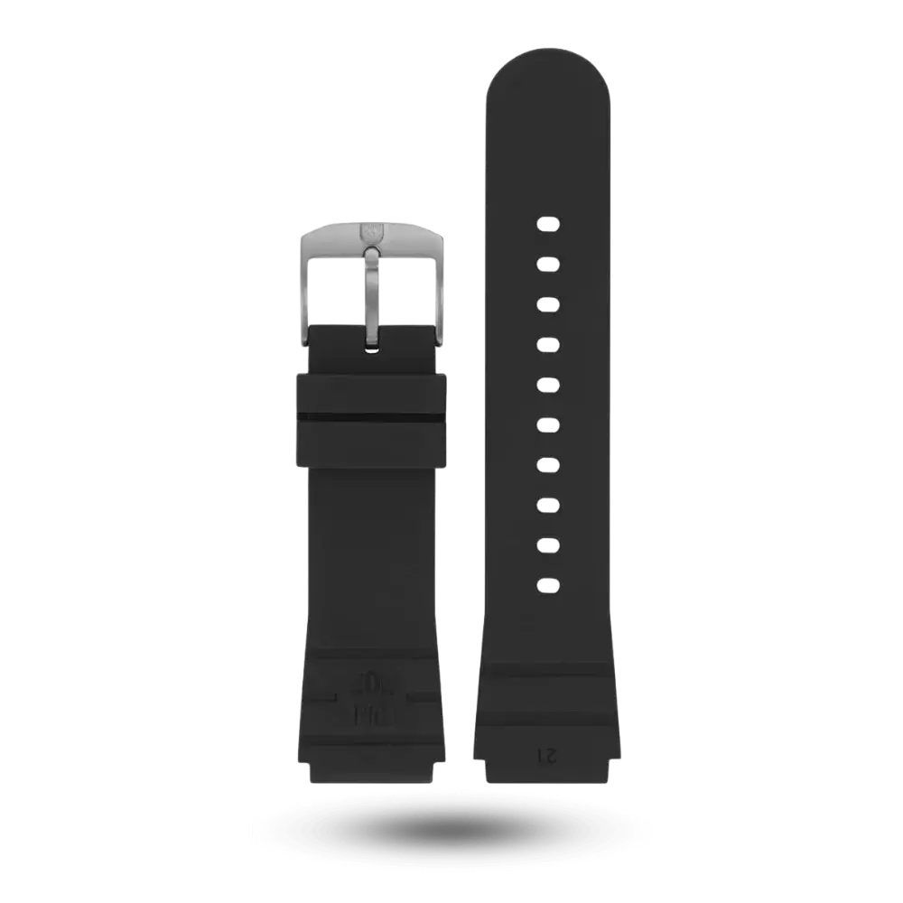 Bracelet Luminox caoutchouc noir 21mm pour 3000 Series – FPX.3000.21H.2.K