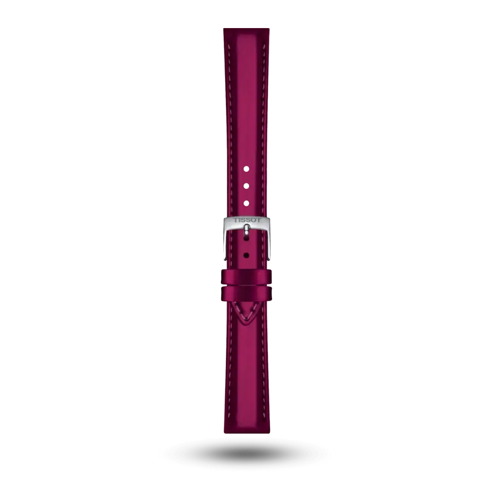 Bracelet Tissot Everytime Lady 34mm (2022) en cuir rose avec boucle ardillon - T604048061