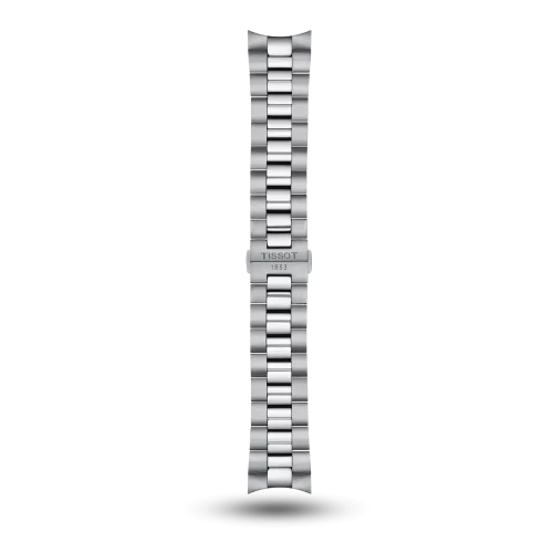 Bracelet Tissot PR 100 Sport Gent en acier avec boucle papillon - T605046012