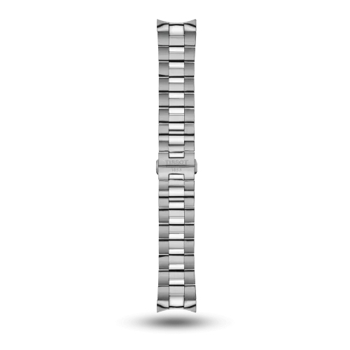 Bracelet Tissot Gentleman Quartz en titane avec boucle papillon - T605046508