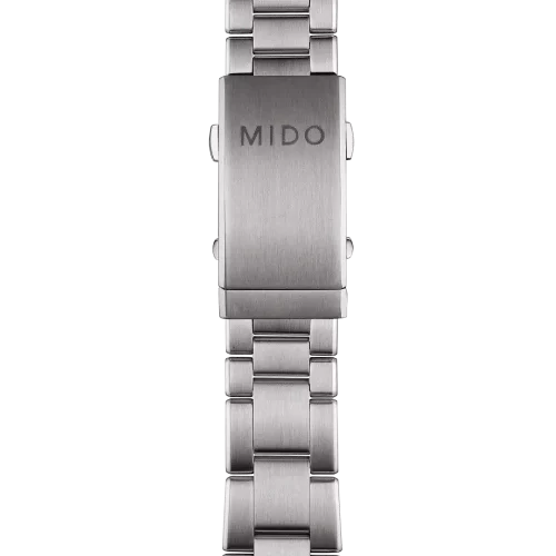 Bracelet Mido Ocean Star 200 en acier avec boucle déployante plongée - M605015122