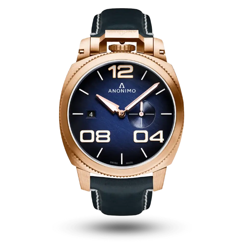 Montre Anonimo Militare Automatic bleu et bronze - AM-1020.04.003.A03