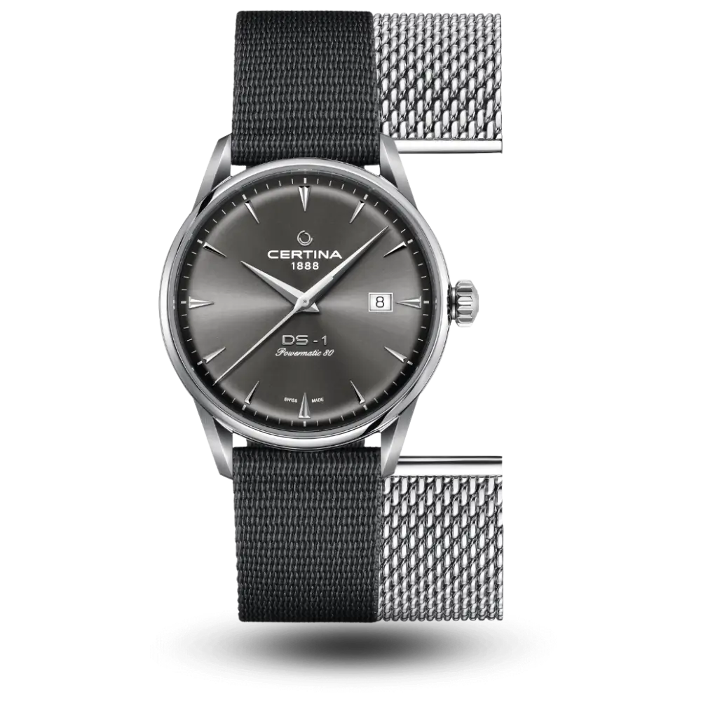 Montre Certina DS-1 Powermatic 80 Gris - C029.807.11.081.02