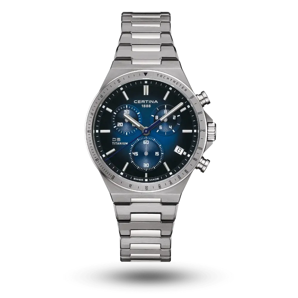 Montre Certina DS-7 Chrono Quartz Precidrive Titanium - C043.417.44.041.00