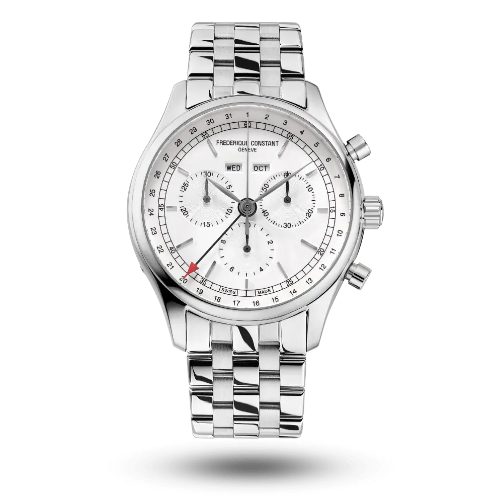 Montre Frederique Constant Classics Quartz Chronograph Triple Calendar - FC-296SW5B6B