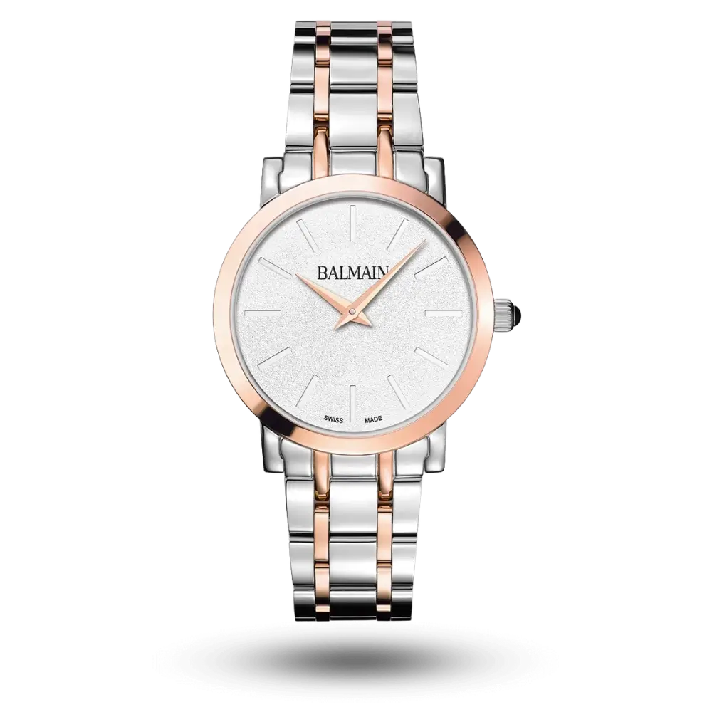 Montre Balmain Laelia Argent bicolore rose – B4438.33.26