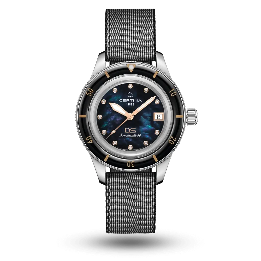 Montre Certina DS PH200M Powermatic 80 Ø39mm Nacre noir - C036.207.18.126.00