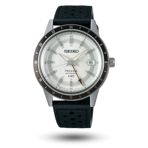 Seiko Presage Style 60’s Automatique GMT Blanc – SSK011J1