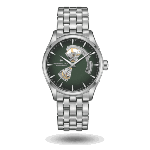 Hamilton Jazzmaster Open Heart Auto 42mm Vert - H32705160